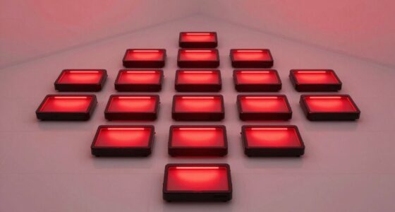 top full body red light panels