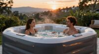 top inflatable hot tubs