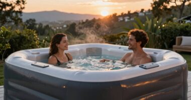 top inflatable hot tubs