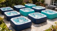 top inflatable hot tubs
