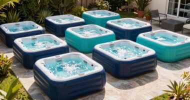 top inflatable hot tubs