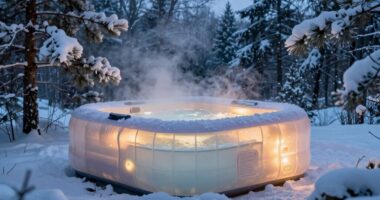 top inflatable hot tubs