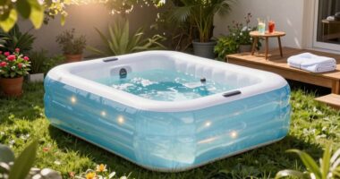 top inflatable hot tubs