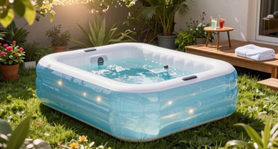 top inflatable hot tubs