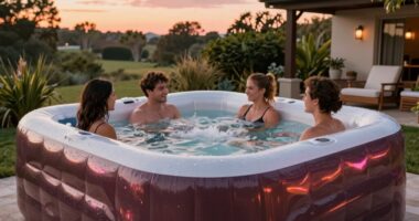 top inflatable hot tubs