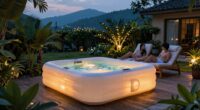 top inflatable hot tubs