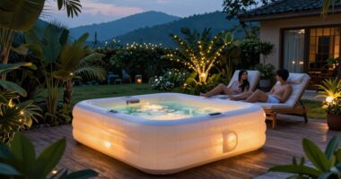 top inflatable hot tubs