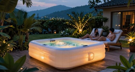 top inflatable hot tubs