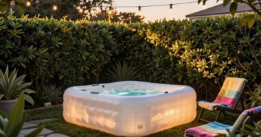 top inflatable hot tubs