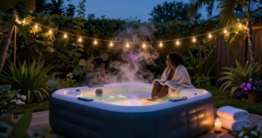 top inflatable hot tubs