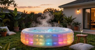 top inflatable hot tubs