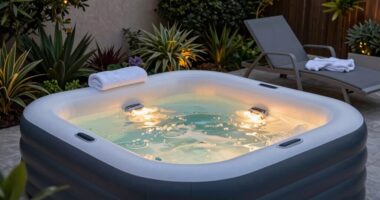 top inflatable hot tubs