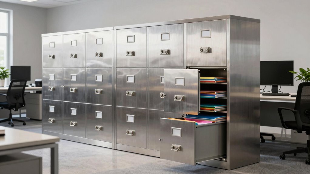 top locking file cabinets