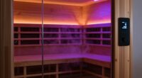 top low emf infrared saunas