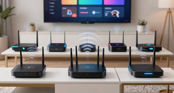 top mesh routers with controls