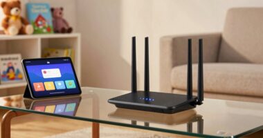 top mesh routers with controls