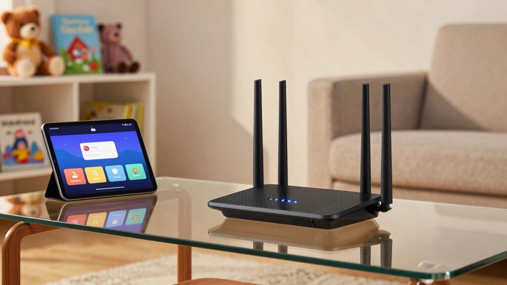 top mesh routers with controls