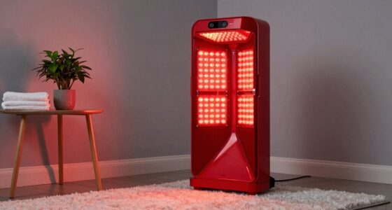 top small space red light panels