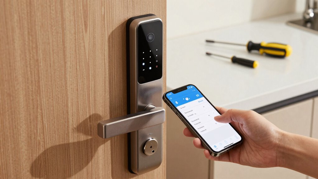 troubleshoot smart lock setup