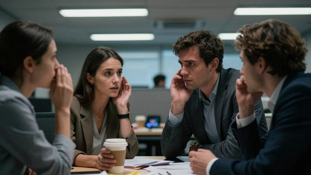 workplace gossip and fallout