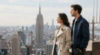 Couple On Empire State Building