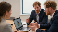 King Charles Prince Harry Meeting